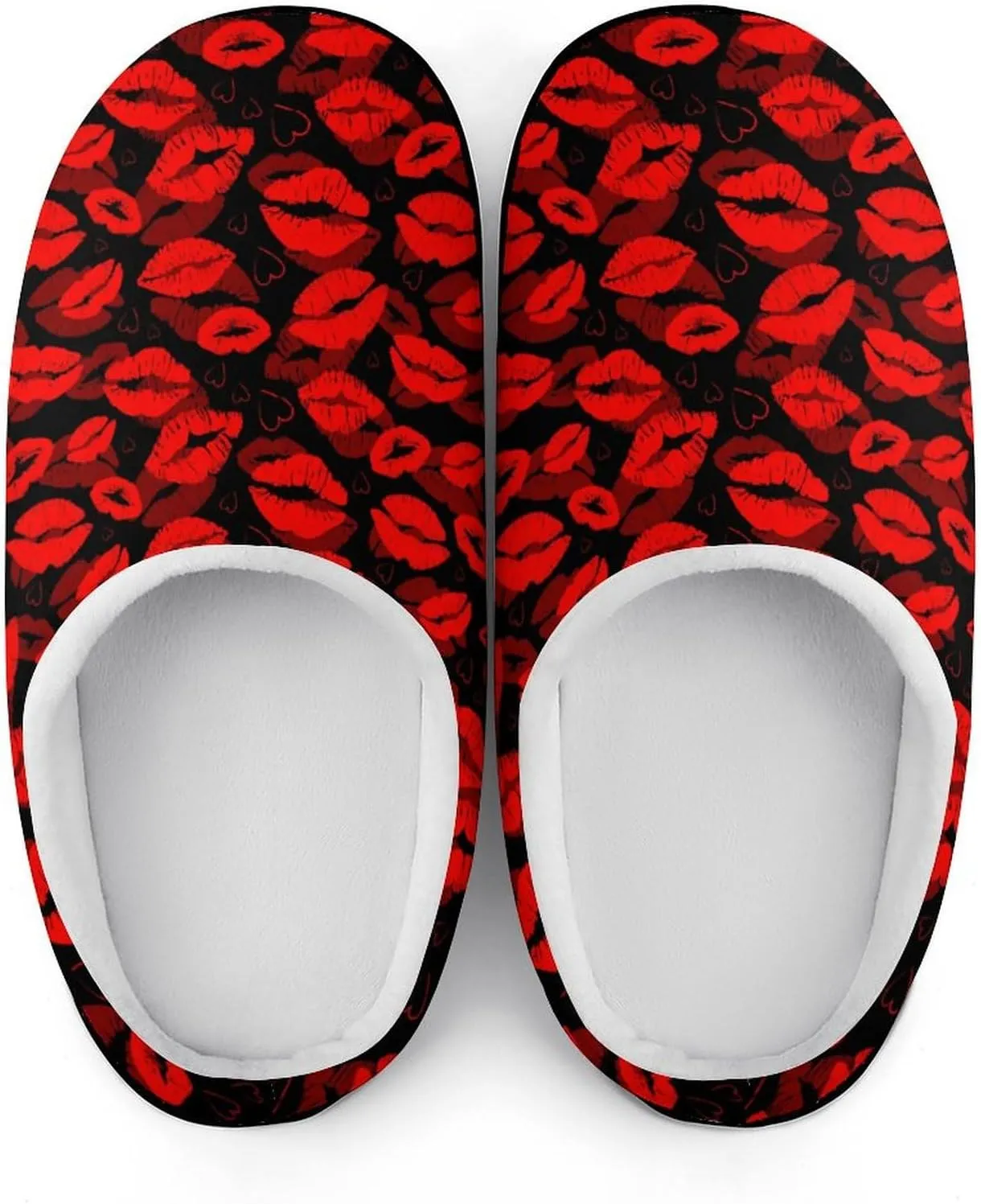 Halloween Party Green House Slippers For Woman Mens Funny Memory Foam Bedroom Slippers Indoor Outdoor Slip-On Shoes