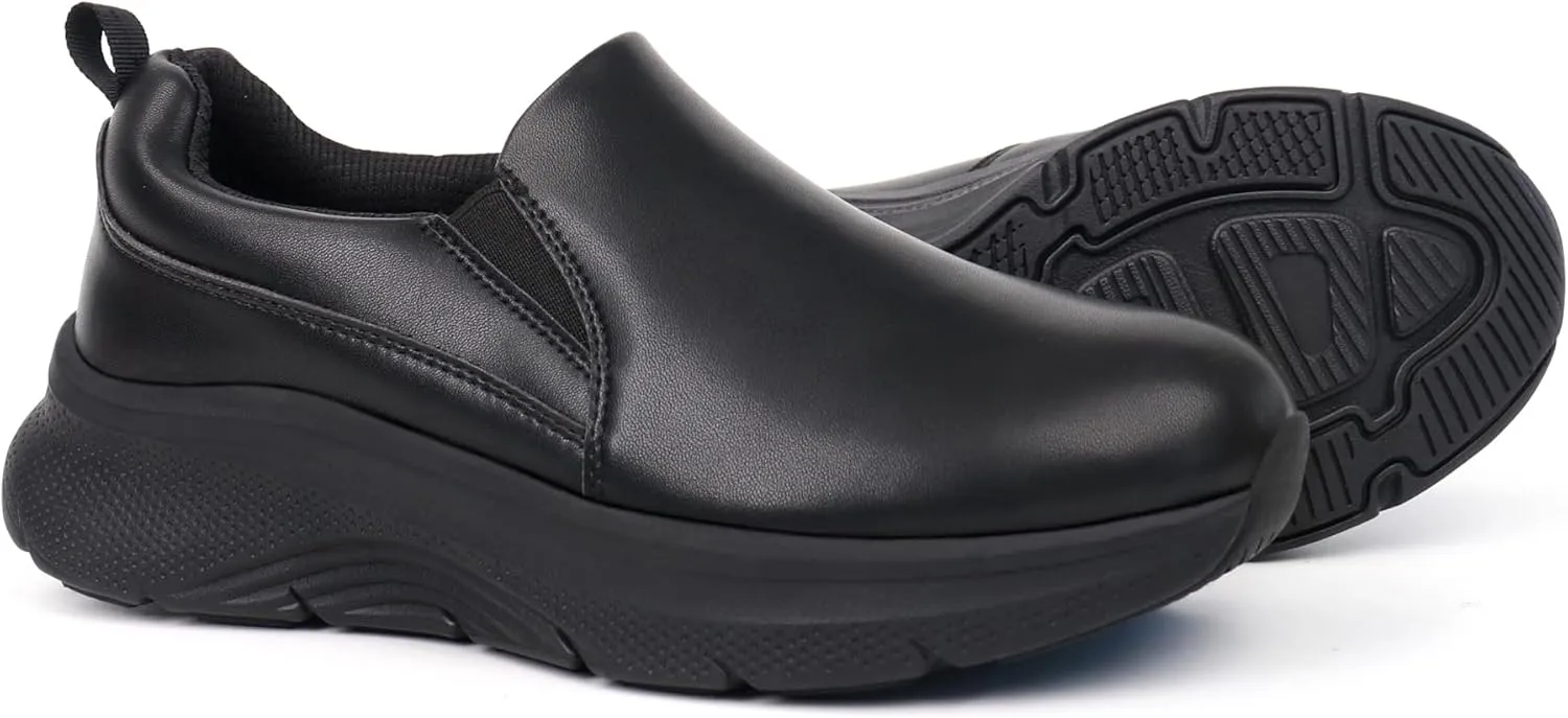 Hawkwell Women's Slip On Arch Support Lightweight Slip Resistant Comfortable Nurse Shoes