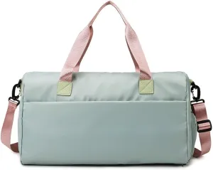 HBJWOV Travel Bag, Swimming Bag, Dry Wet Separation, Fitness Bag, Large Capacity Cylindrical Tote Bag