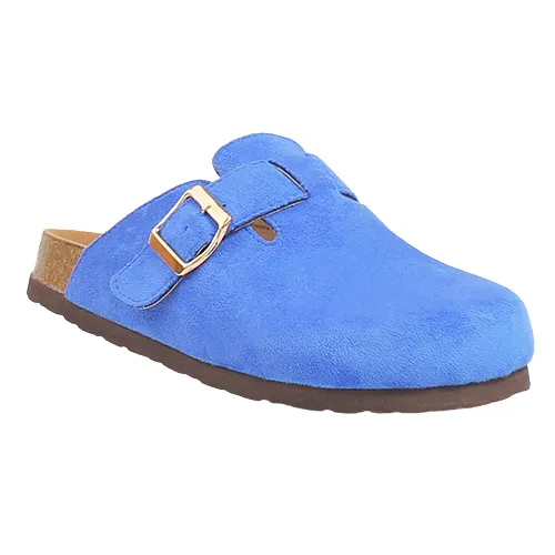 Heavenly Feet Ladies Clogs - Alessia Cool - Blue