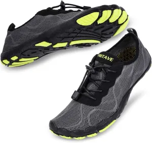 HIITAVE Men Barefoot Water Shoes Beach Aqua Socks Quick Dry for Outdoor Sport Hiking Swiming Surfing
