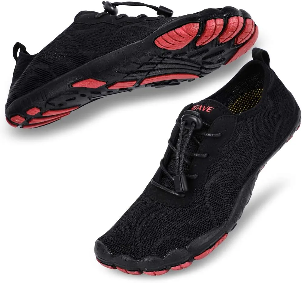 hiitave Womens Water Shoes Quick Dry Barefoot for Swim Diving Surf Aqua Sports Pool Beach Walking Yoga