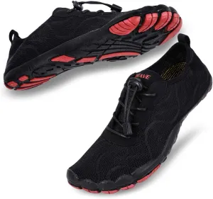 hiitave Womens Water Shoes Quick Dry Barefoot for Swim Diving Surf Aqua Sports Pool Beach Walking Yoga