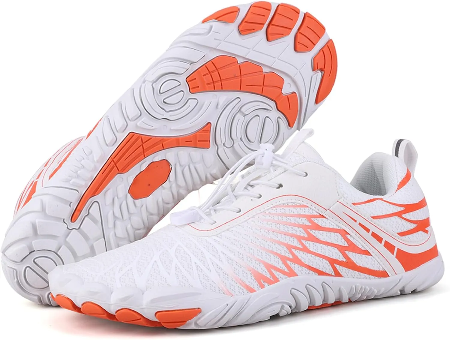 Hike Barefoot Shoes, Pro Barefoot Shoes Women Men Footwear, Athletic Hiking Minimalist Water Shoe Breathable Quick Dry Zero Drop Trail Running Shoe with Non-Slip Sole & Wide Toe Box