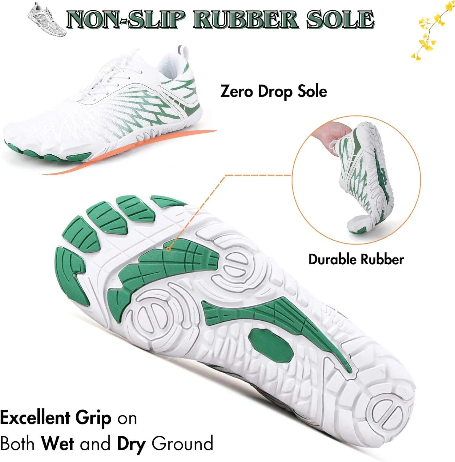 Hike Barefoot Shoes Women Men Minimalist Wide Toe Box Footwear Zero Drop Athletic Cross-Trainer Fashion Sneakers