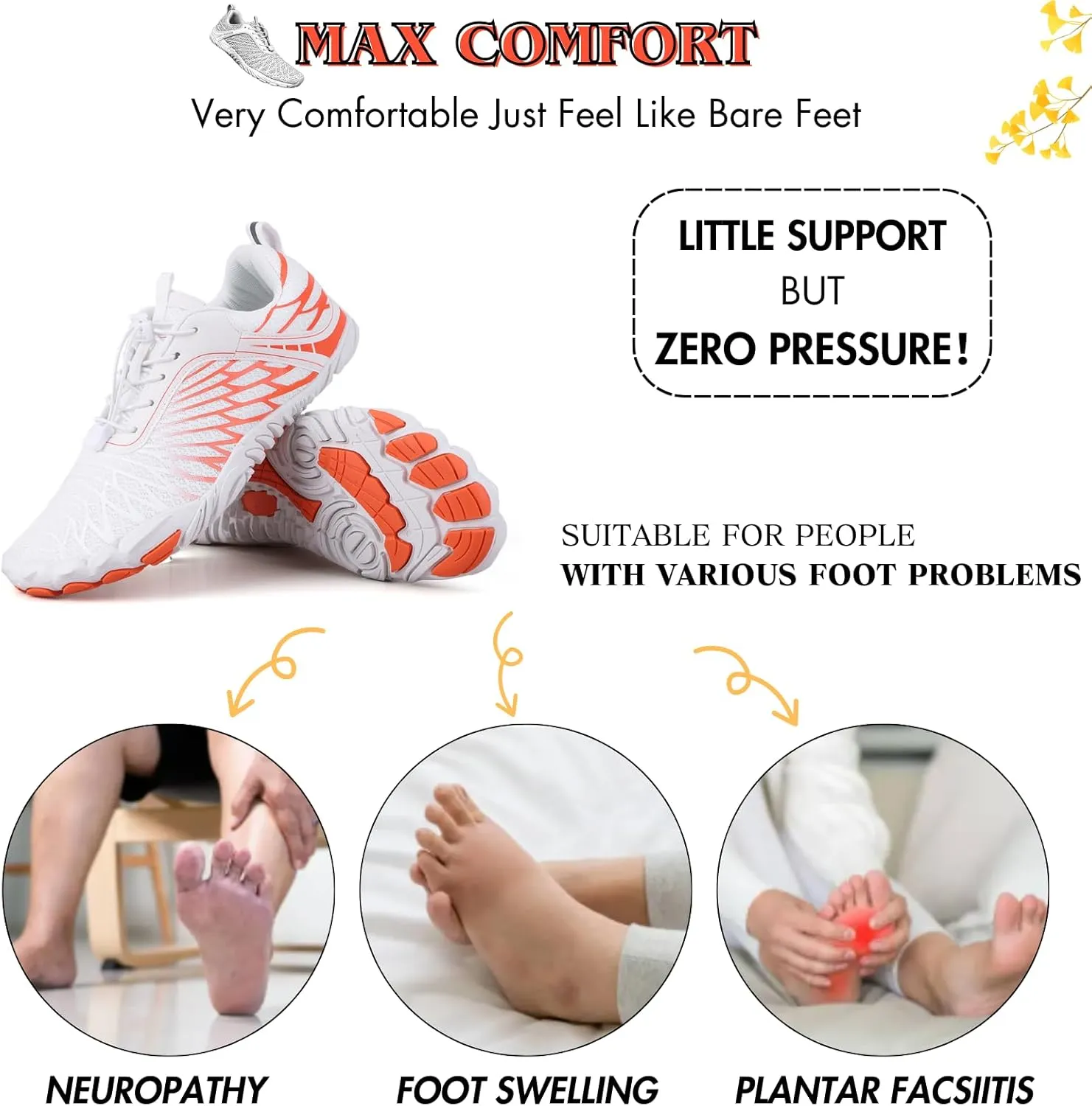 Hike Barefoot Shoes Women Men Minimalist Wide Toe Box Footwear Zero Drop Athletic Cross-Trainer Fashion Sneakers