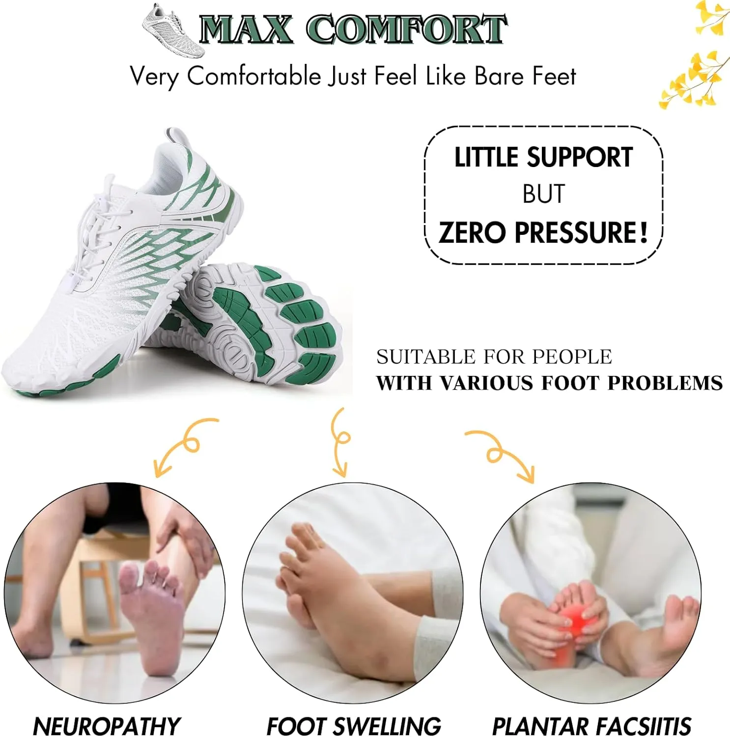 Hike Barefoot Shoes Women Men Minimalist Wide Toe Box Footwear Zero Drop Athletic Cross-Trainer Fashion Sneakers