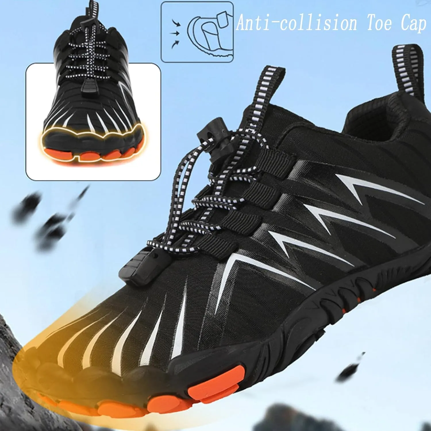 Hike Barefoot Shoes Womens Mens, Pro Healthy Non-Slip Quick Dry Shoe Slip-On Minimalist Athletic Unisex