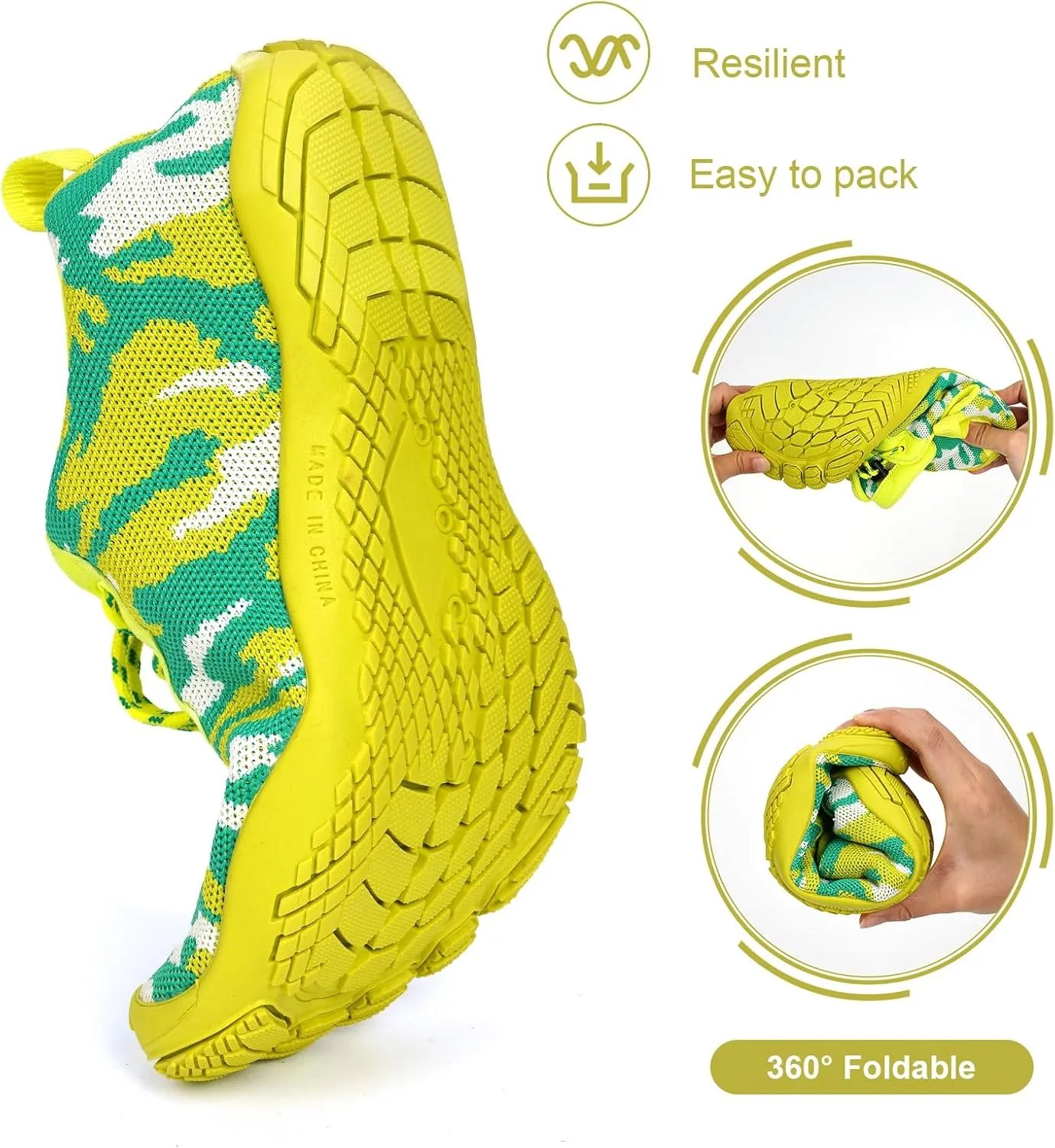 Hike Barefoot Water Shoes Womens Mens Footwear, Pro Hiking Boot Quick Dry Barefoot Beach Walking Women Men Travel Swim Shoes, Wide Toe Box Non-Slip Breathable Zero Drop Shoes
