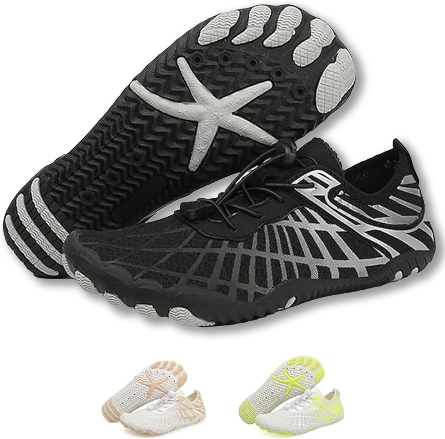 Hiking Barefoot Shoes,Wide Toe Water Shoes,Running Boots Sneakers,Athletic Footwear Trainer for Men/Women Unisex