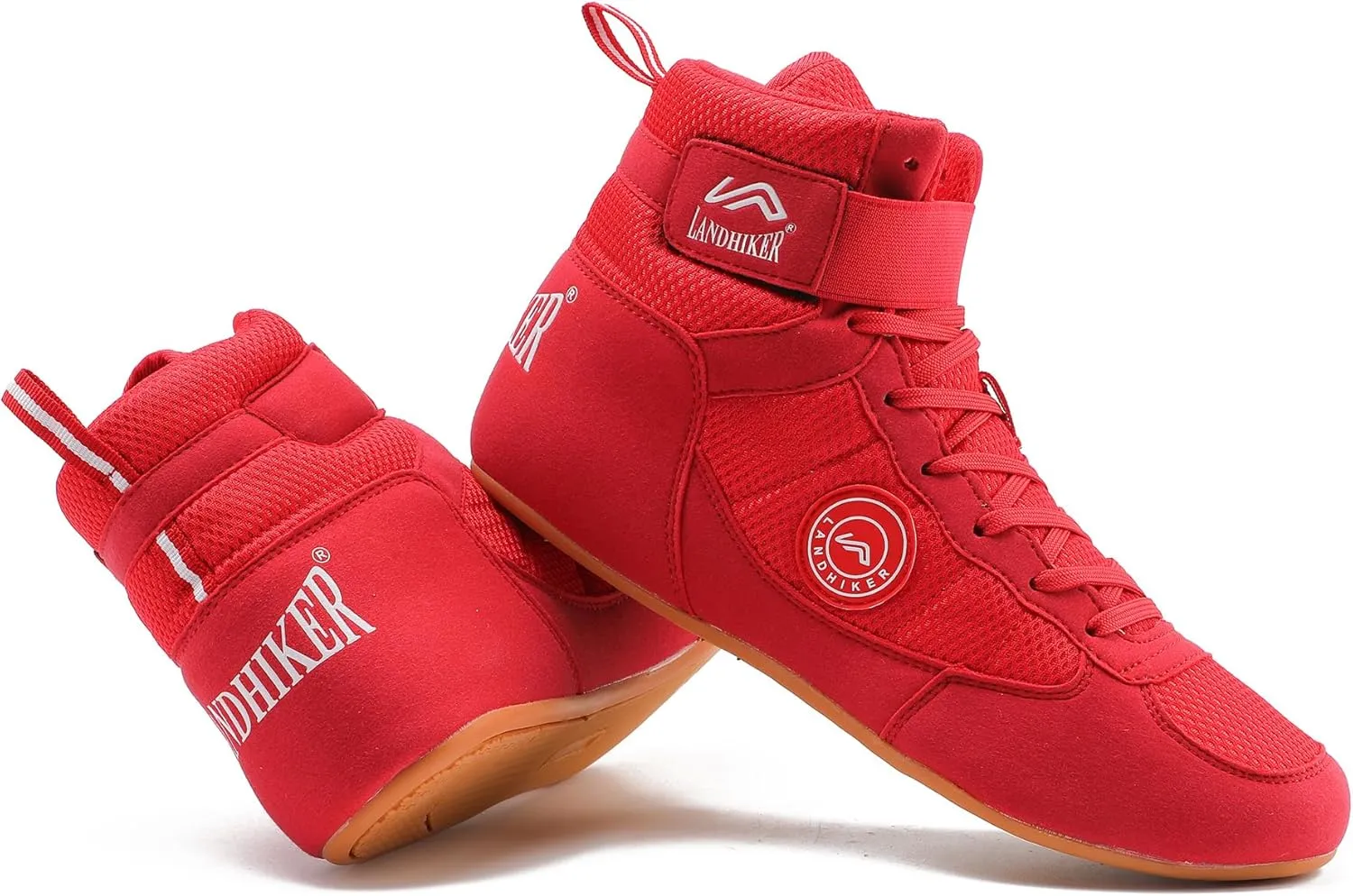 HIKLDK Wrestling Shoes Men Black Boxing Shoe for Men