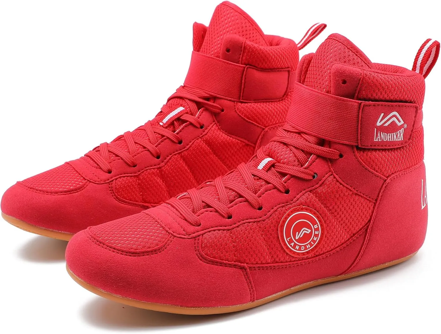 HIKLDK Wrestling Shoes Men Black Boxing Shoe for Men