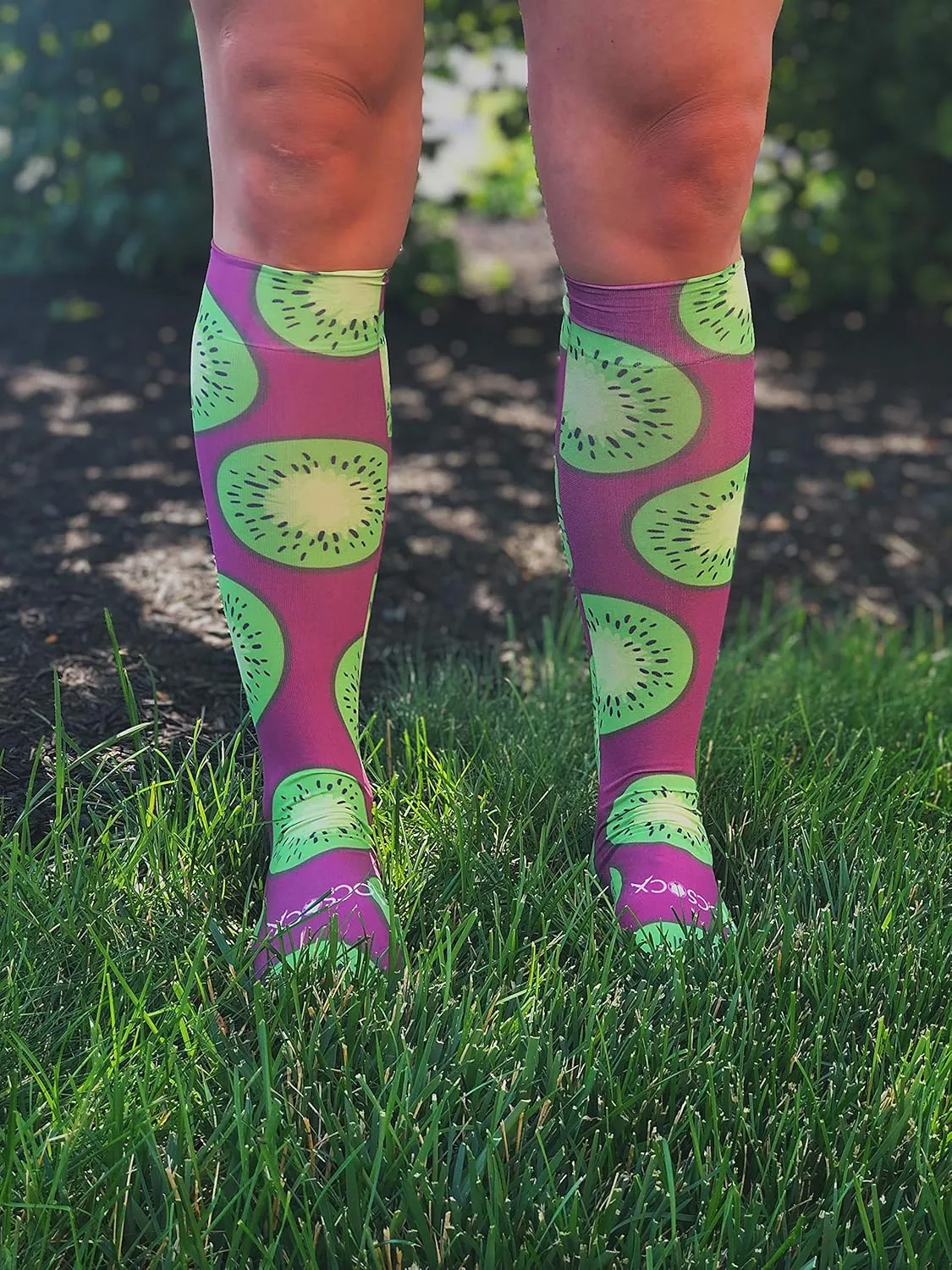 Hocsocx Kiwi Socks Performance Liner Moisture-Wicking Protection for Field Hockey, Ice Hockey, and Soccer