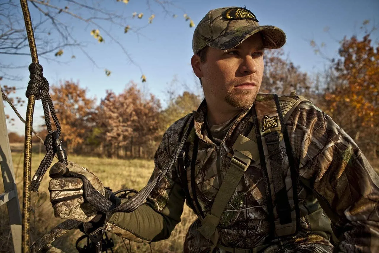 Hunter Safety System Non-Reflective Lifeline for Tree-Stand Hunting Safety Harness