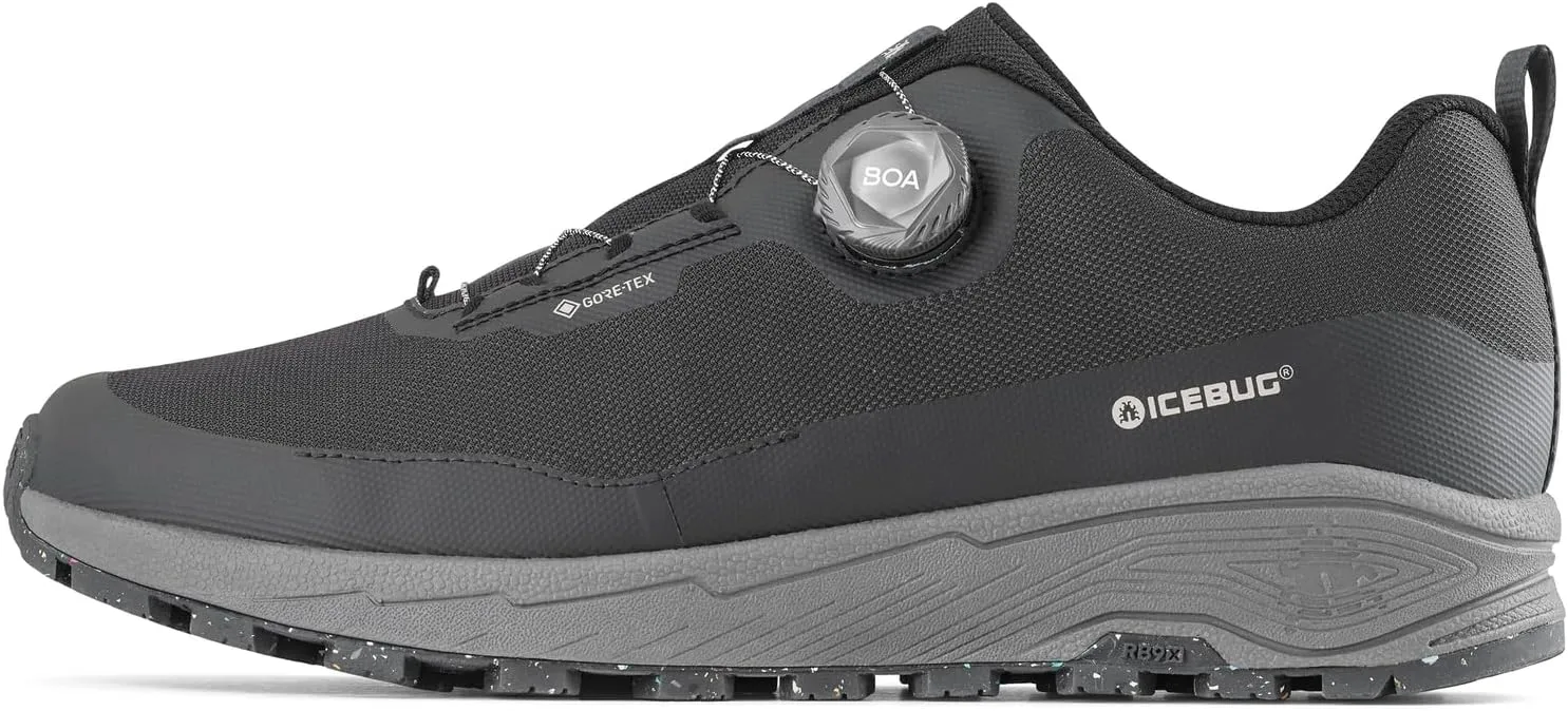 Icebug Haze RB9X GTX – Men's Waterproof Walking Shoe, All-Weather Protection, BOA® Fit System, High-Traction Grip