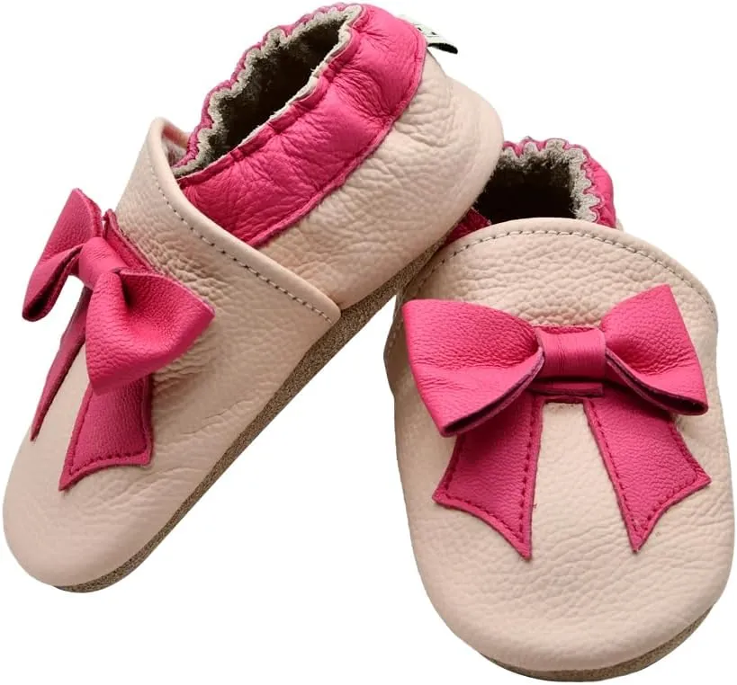 iEvolve Baby Girls Baby Boys Shoes Baby Toddler Soft Sole Shoes First Walker Crib Shoes Baby Moccasins