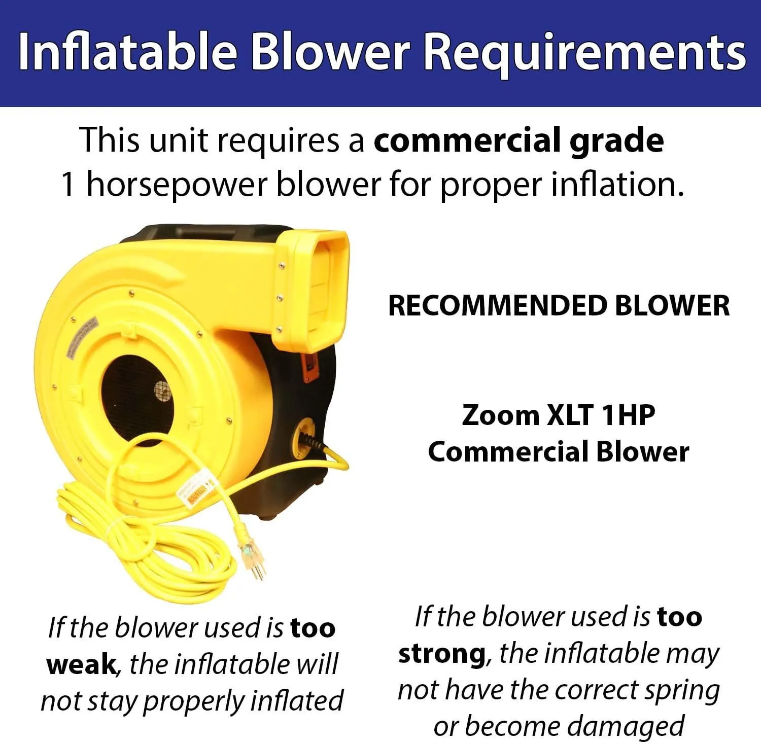 Inflatable Bounce House and Double Slide Combo Unit (Without Blower) - 16.5 x 15 x 11 Foot- Crossover Sports Combo Bouncer, Kids Outdoor Toys, Jumpers for Kids