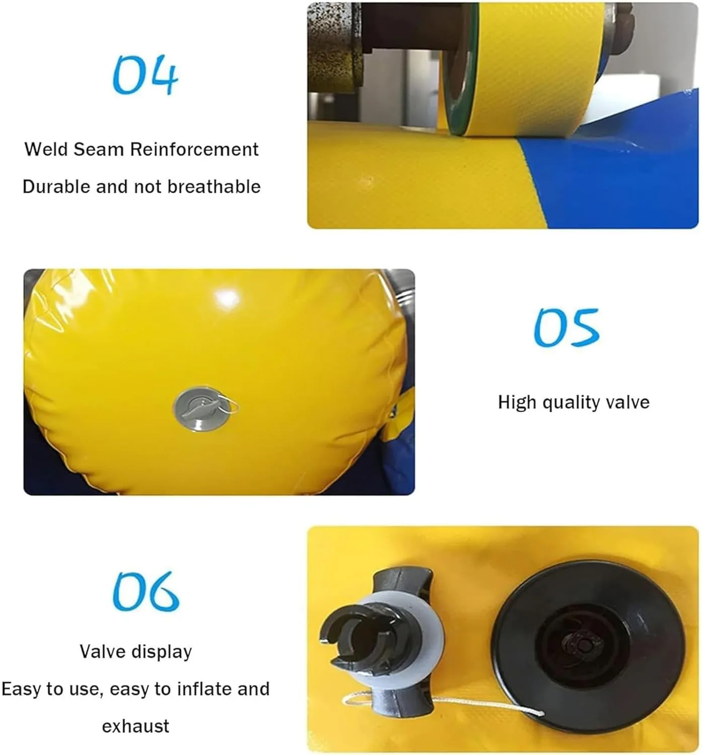 Inflatable Yacht Floating Water Slide Use Water Park Slide Float with Reinforced Inflatable Base Sports Lake Amusement Park Equipment