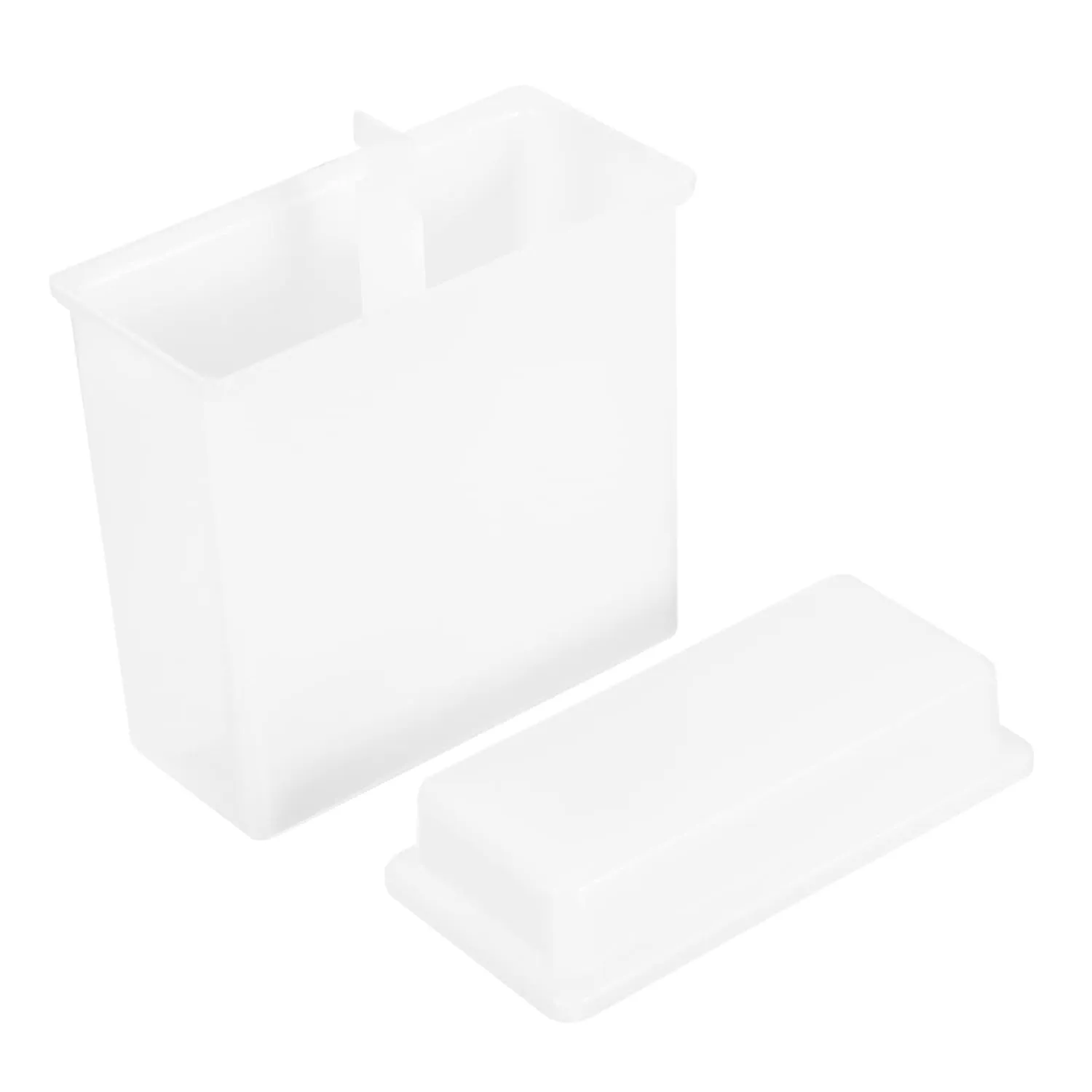iplusmile 5 Sets Slide Rack Plastic Slides Staining Jars 24 Slots Slides Staining Rack Microscope Slides Storage Rack Plastic Slides Storage Rack Glass Staining Jar The Slide Specimen White