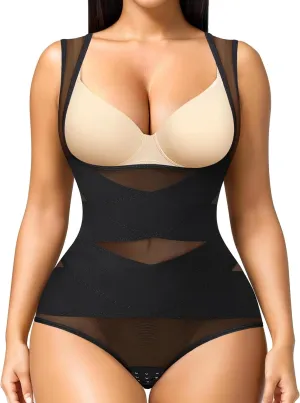 Irisnaya Body Shaper for Women Tummy Control Shapewear Bodysuit Seamless Faja Colombian Butt Lifter Waist Trainer Girdles
