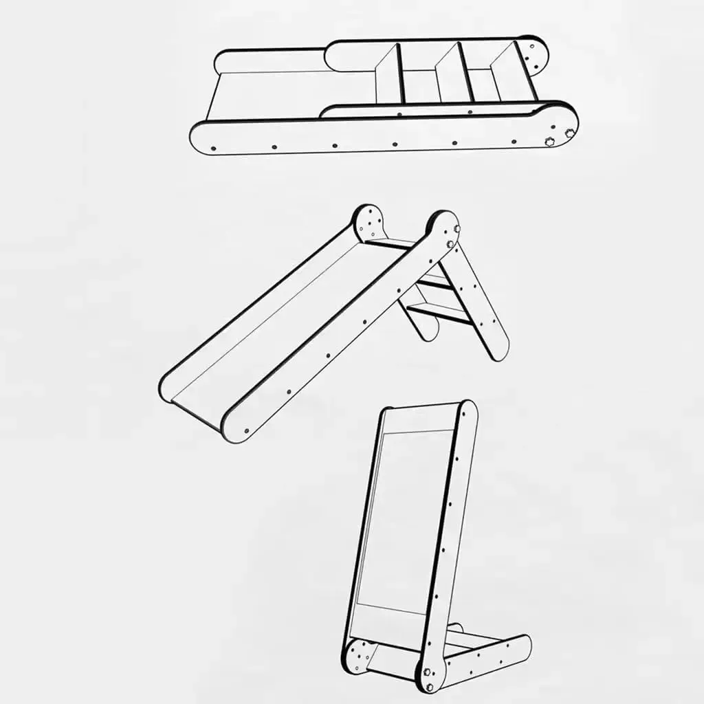 Isla Slide with Art Easel
