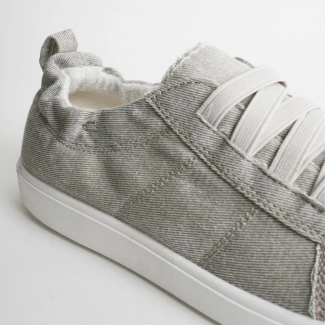 J. Adams Taylor Low-Top Sneakers - Easy Slip-on Elastics Shoe Laces - Comortable Walking Shoes