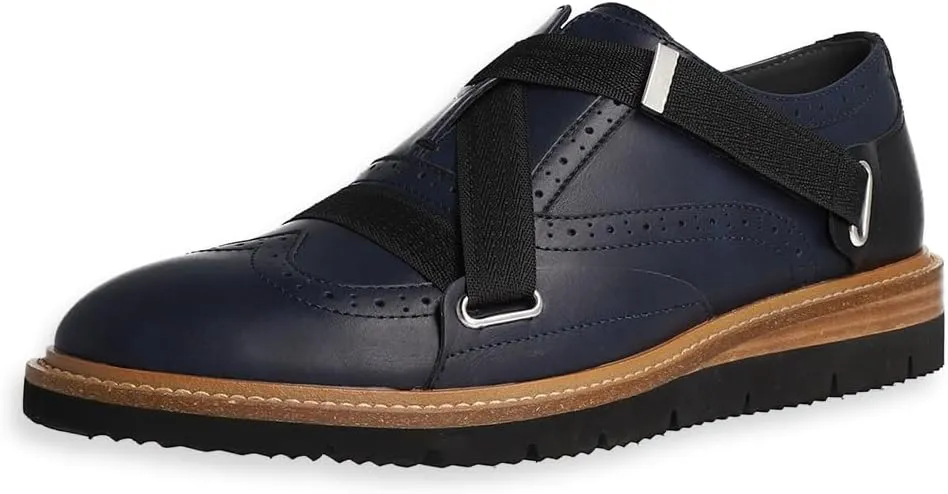 J75 Men's Wick | Tactical Strap Wingtip Oxford Dress Shoe