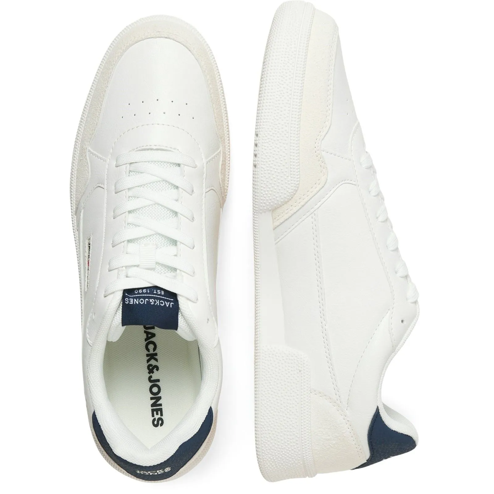 Jack & Jones Bounce Polyurethane Men's White/Navy Blazer Trainers
