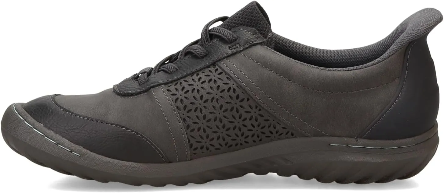 JBU Women's Veronica Touchless Easy Slip On Comfort Casual Flat Sneaker