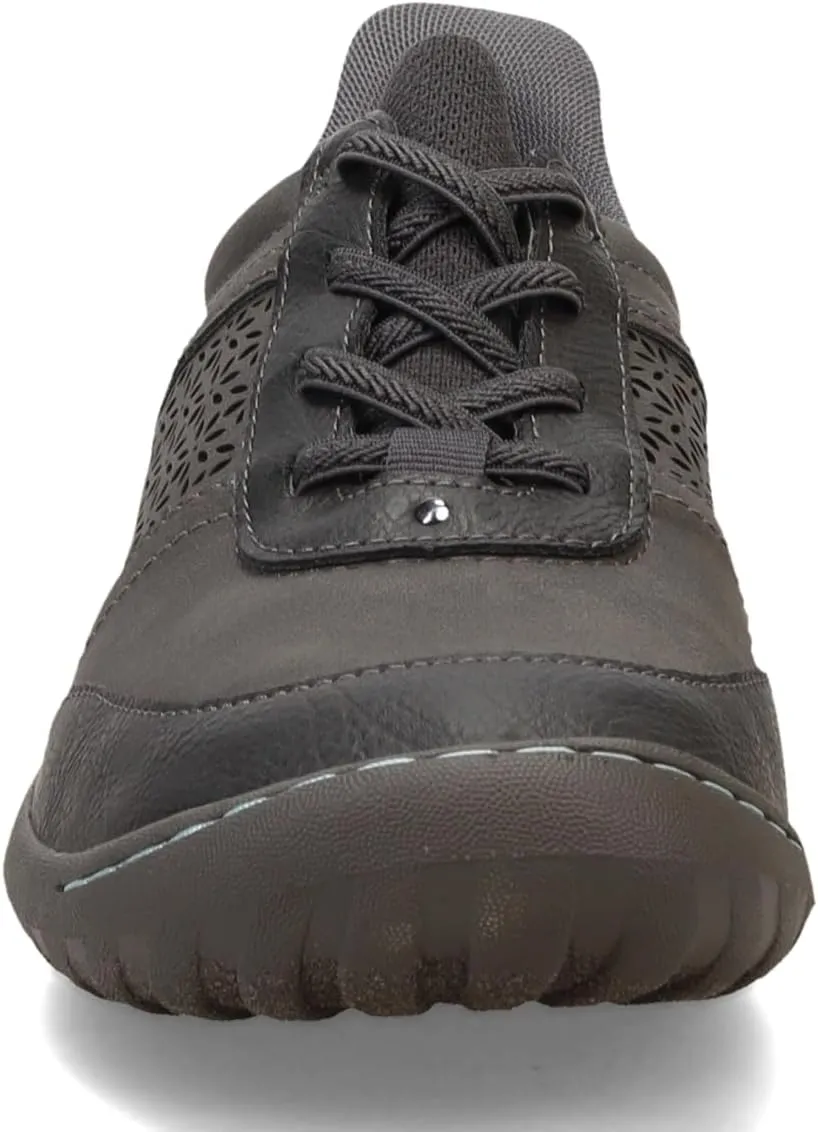 JBU Women's Veronica Touchless Easy Slip On Comfort Casual Flat Sneaker