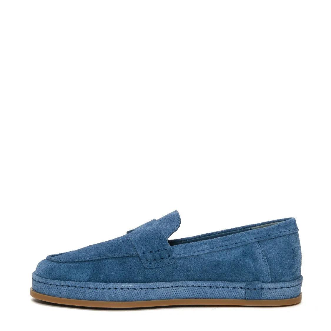 Jeans Suede Slip-On