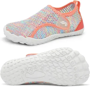 JIASUQI Kids Water Shoes for Boys Girls Barefoot Swim Beach Shoes Quick Dry Hiking Shoes Sneakers for Kids