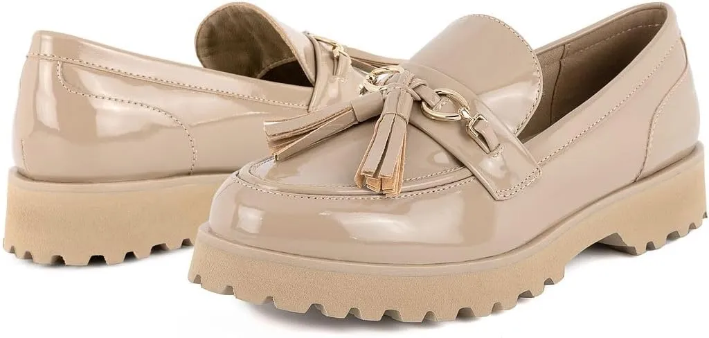Jones New York Women Platform Slip On Chunky Loafers Shoes Penny Loafers for Ladies