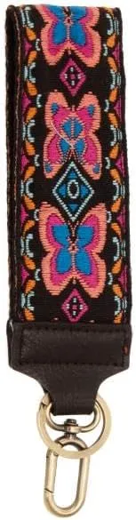 Joy Susan Women's Fashon Wristlet Purse Replacement Strap Easy Find Wristlet Keychain -