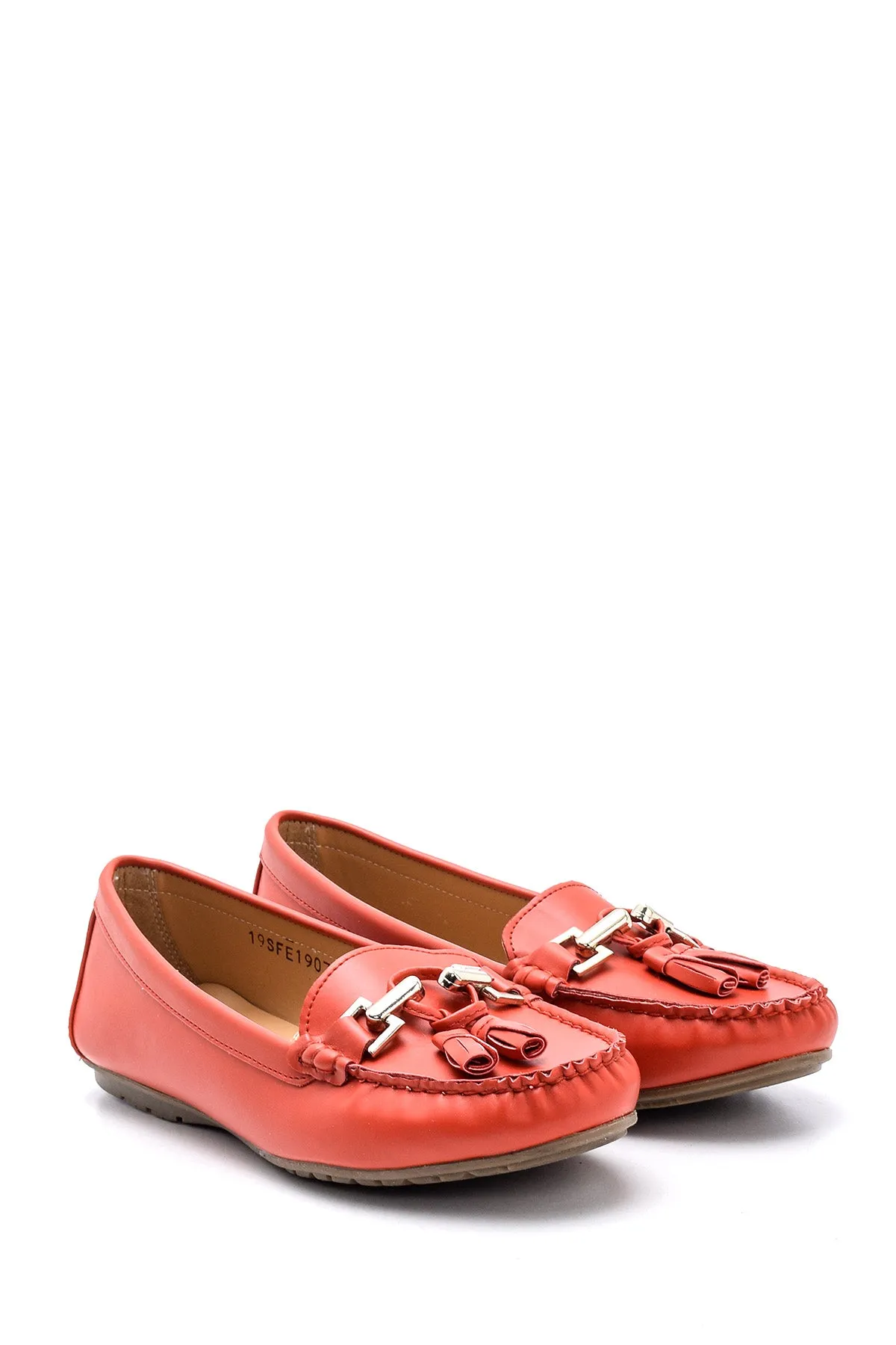 Kadın Aksesuar Detaylı Loafer