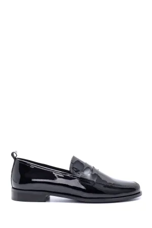 Kadın Deri Rugan Loafer