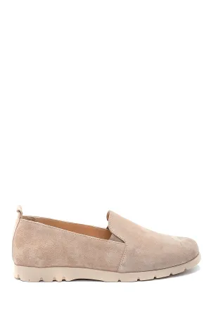 Kadın Süet Loafer
