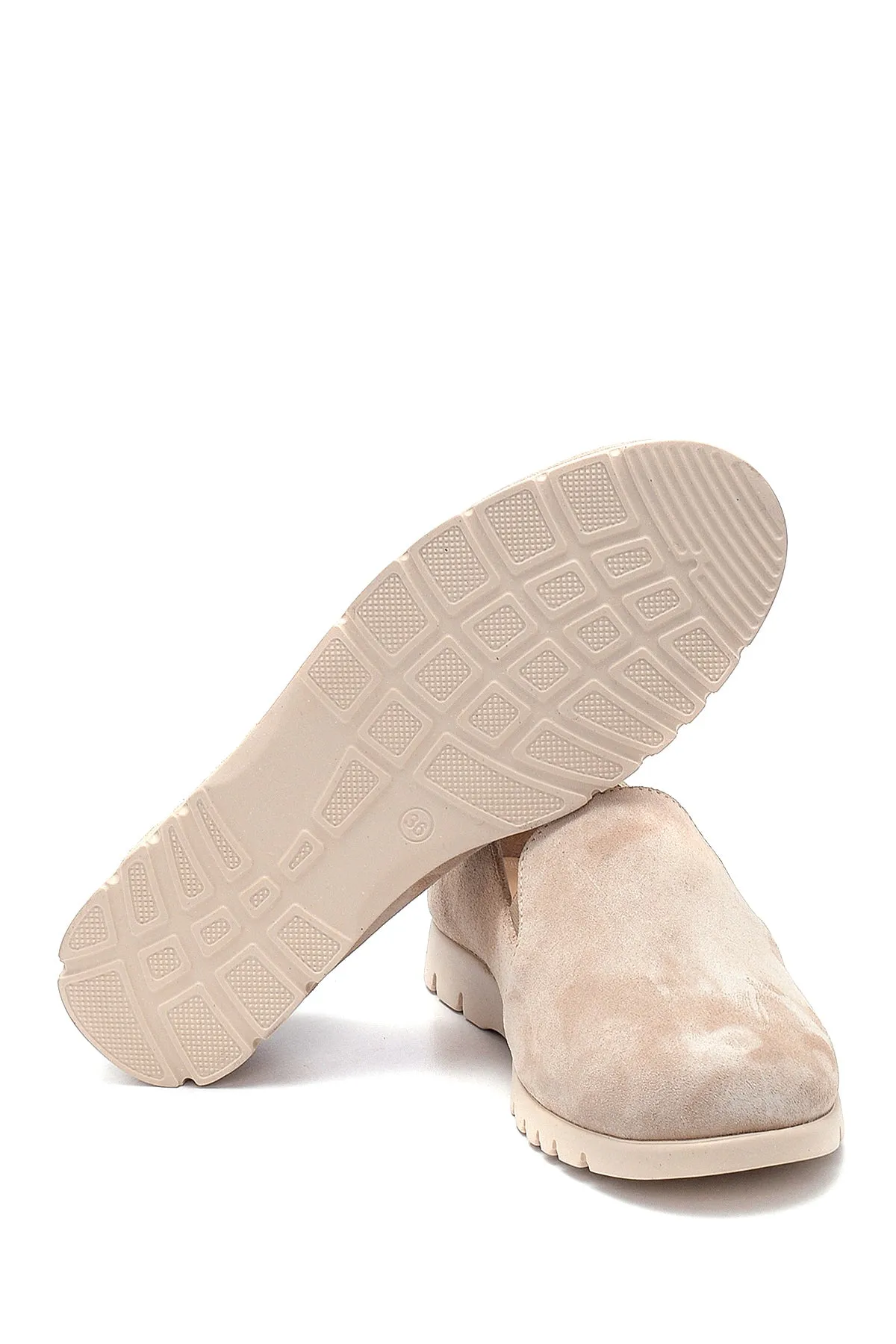 Kadın Süet Loafer