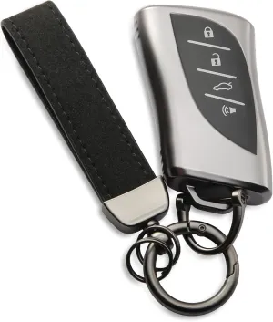 Keychain for Lexus Key Fob Cover Key Case Fit for 2018-2025 ES250 ES350 UX200 NX300h RX350 RX450h GX460 TX550 LX600 LS500 LC500h