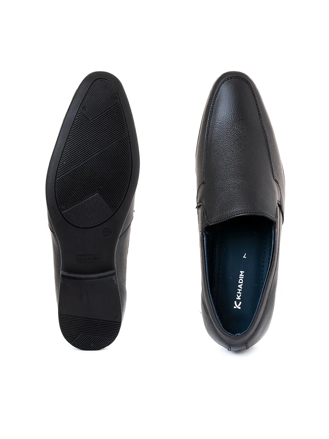 Khadim Leather Loafers Shoe for Men