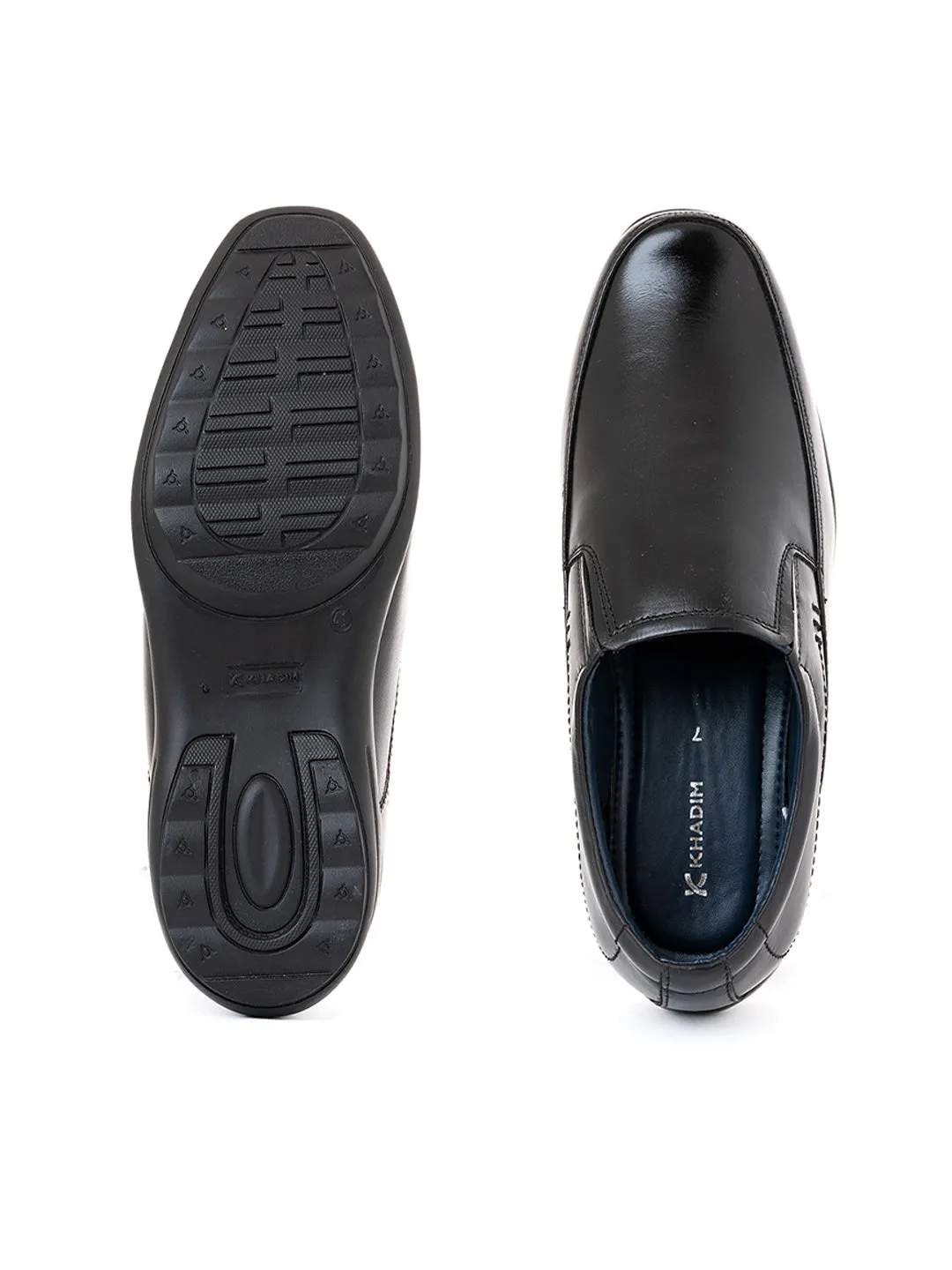 Khadim Leather Loafers Shoe for Men