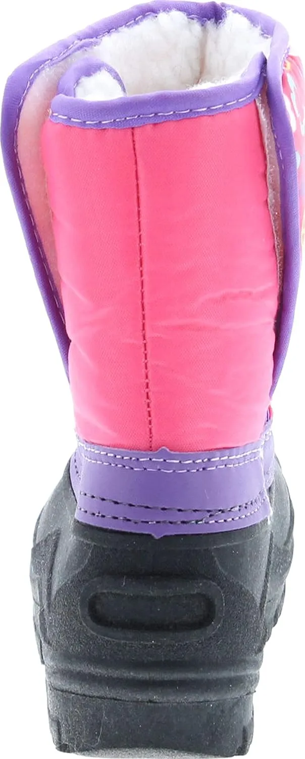 Kids Easy Slip On Waterproof Warm Winter Boots