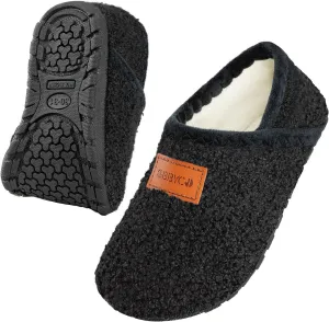 Kids House Slippers Toddler Home Shoes Cozy Lightweight Non-Slip Slippers Socks for Infant Little Boys Girls