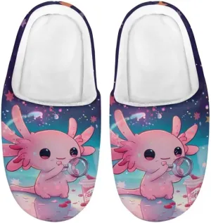 Kids Slippers Girls Winter Soft Fuzzy House Shoes Home Bedroom Slippers Warm Slip On