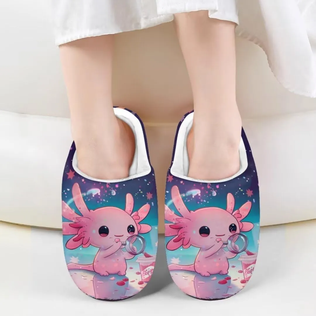 Kids Slippers Girls Winter Soft Fuzzy House Shoes Home Bedroom Slippers Warm Slip On