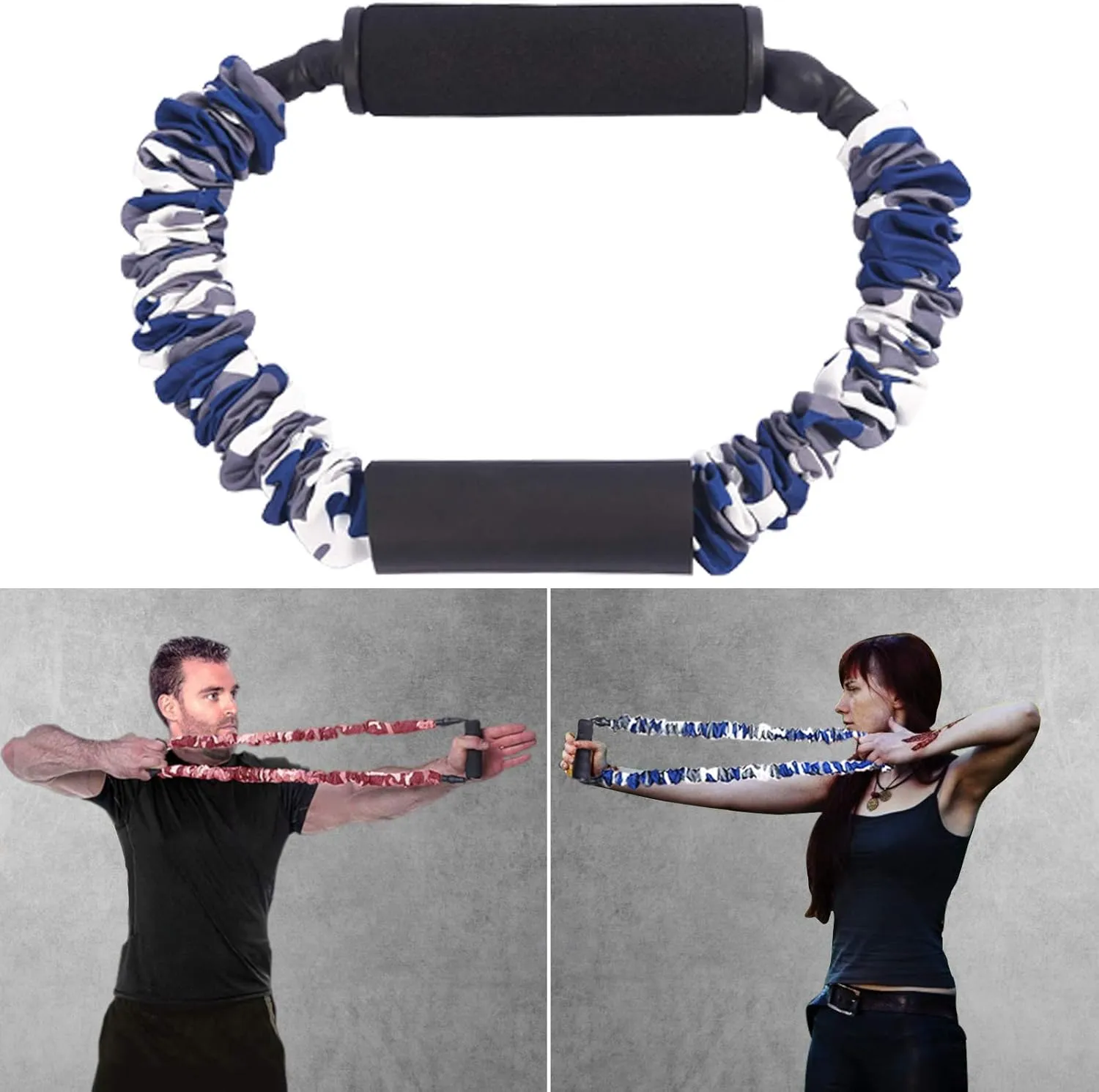 KIKIGOAL Archery Band Archery Exerciser Bow Trainer Strength Training for Reflex Bow Compound Bow Shooting
