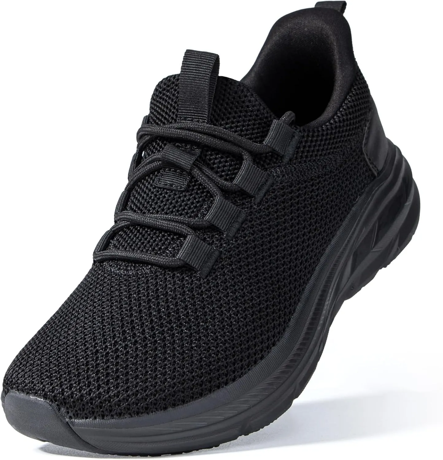 KOLILI Women's Wide Toe Box Shoes Easy Slip On Cushion Walking Sneakers