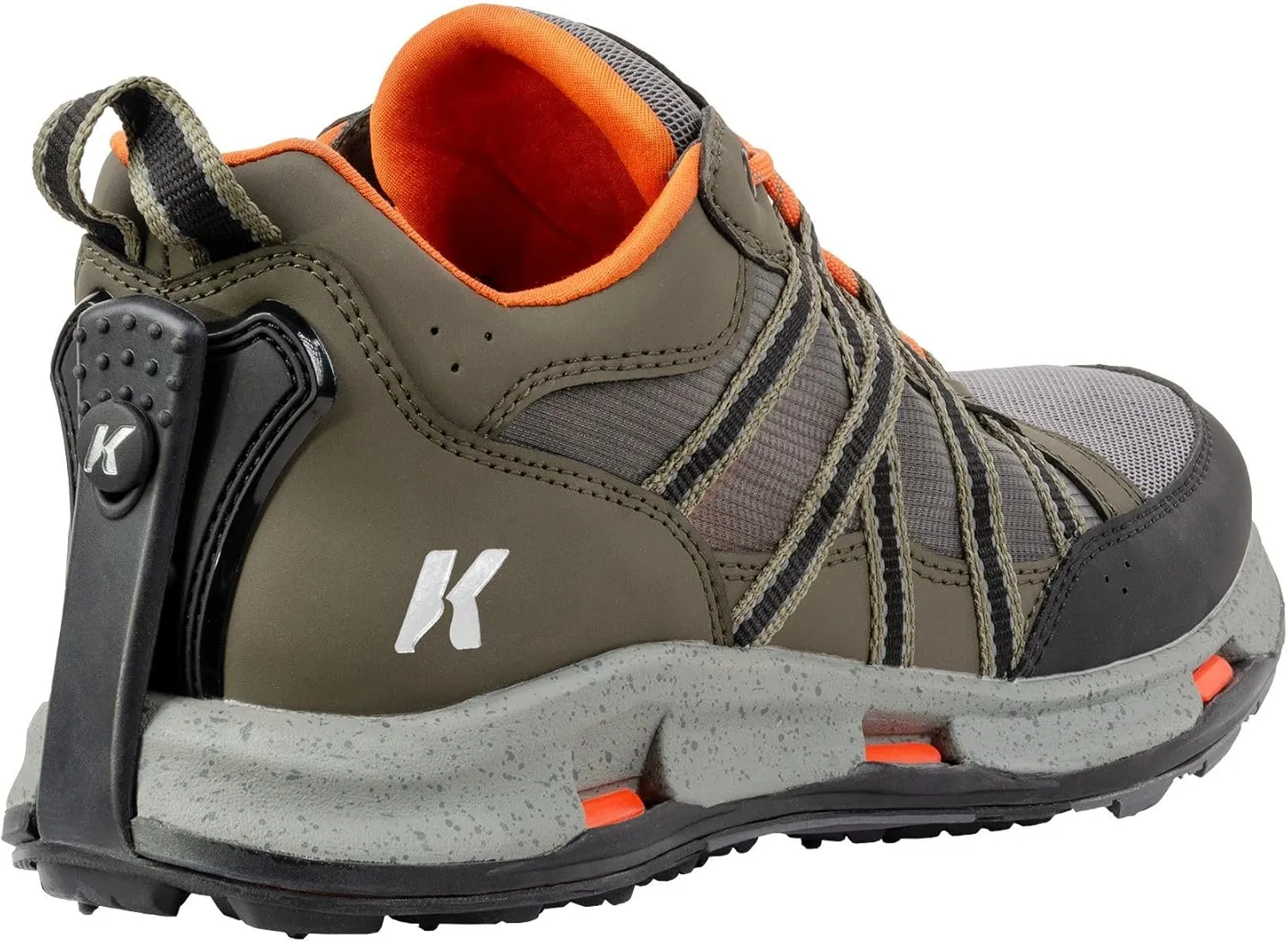 Korkers All Axis Men's Shoe Green w/Interchangeable Sole