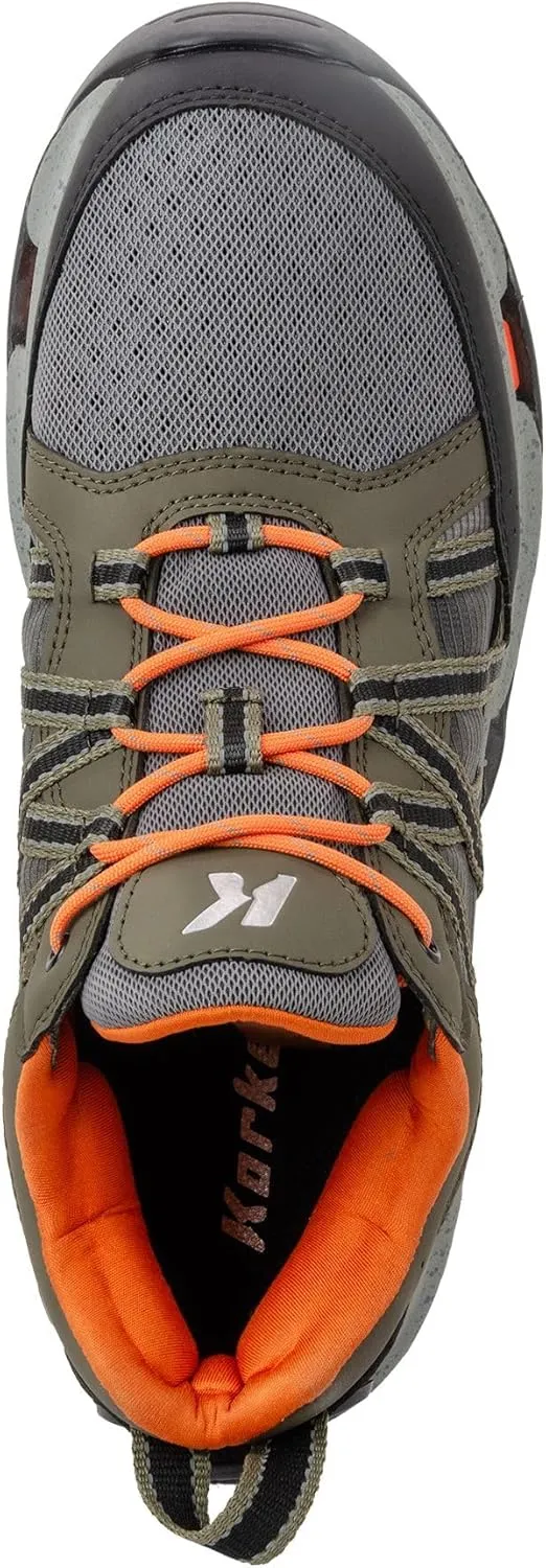 Korkers All Axis Men's Shoe Green w/Interchangeable Sole
