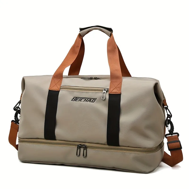 Large Capacity Boarding Luggage Bag Travel Bag Dry And Wet Separation